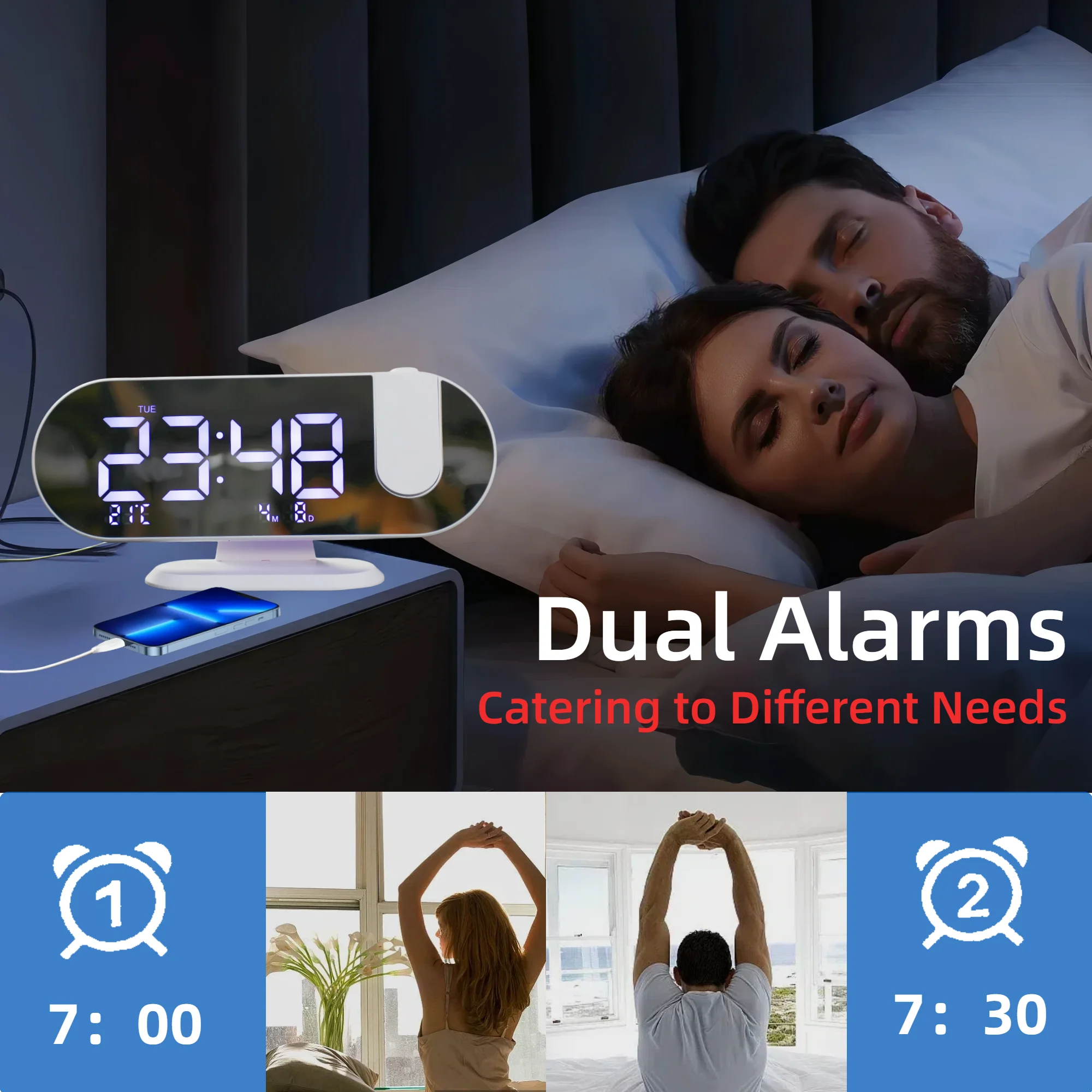 Projection Alarm Clock - Image 2