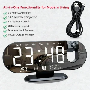 Projection Alarm Clock - Thumbnail Image 6